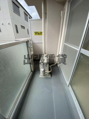 仲介手数料0円！！セントラルハイツ香呑のバルコニー