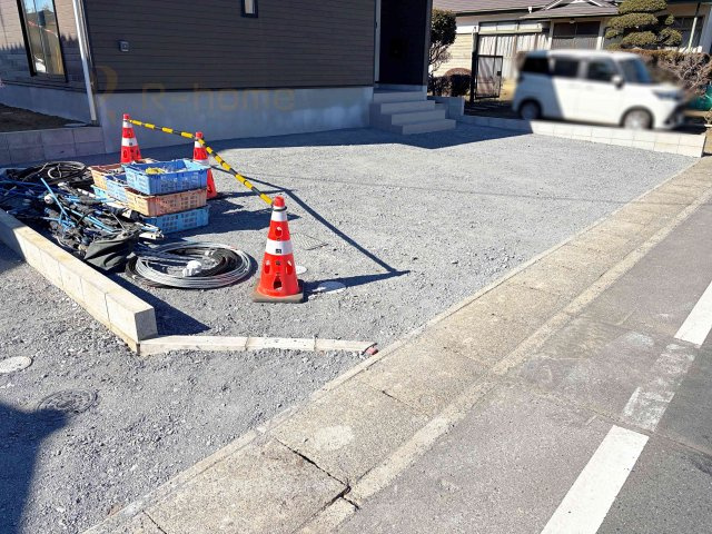 筑西市井上第1　新築戸建て　1号棟の駐車場|カースペースは2台お停めいただけます♪