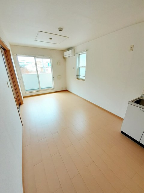 松岡ハイツⅡ　Ａの居間・リビング|居室・リビング