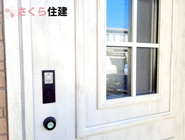 ハートフルタウン　今泉新町267番の玄関|タッチキーで楽々開錠♪