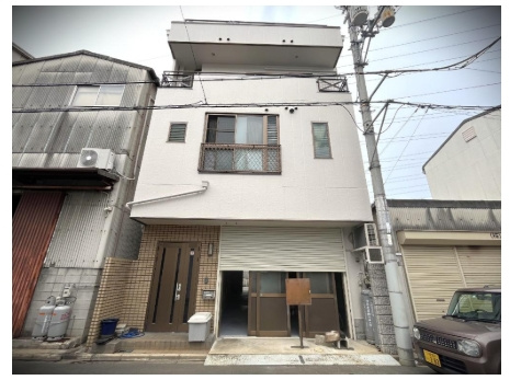 弥生町　貸倉庫・工場の外観