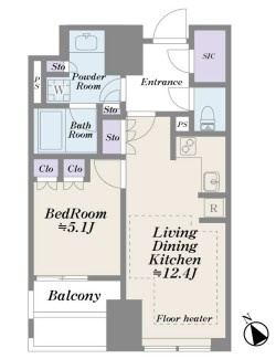 【間取り】 | パークコート神宮前 