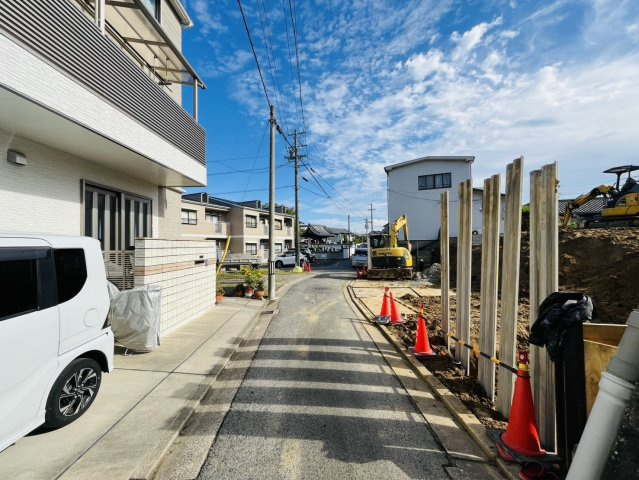 刈谷市元町4丁目3番『仲介手数料無料』新築戸建ての前面道路含む現地写真