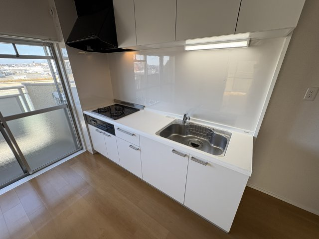 明石大窪住宅4号棟のキッチン