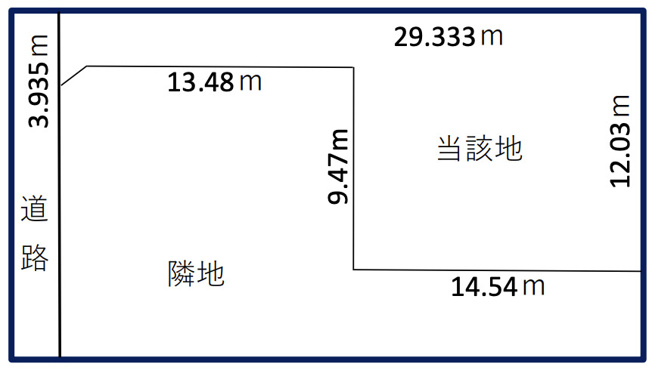 【区画図】 | 加須市久下6丁目　中古戸建