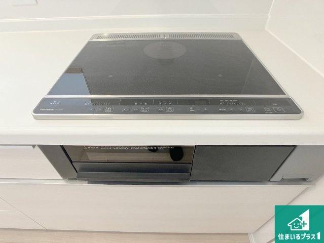 姫路市勝原区山戸　第4期　新築一戸建ての設備|火を使わないので、安心なＩＨコンロ！でこぼこが無い構造なので、掃除もしやすく清潔に保てます！