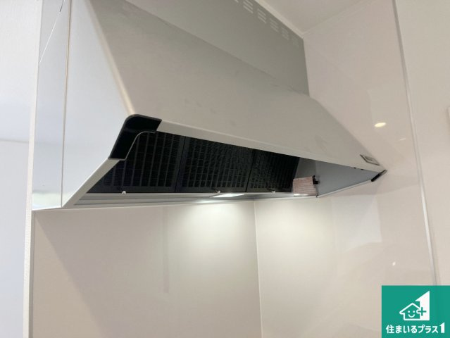 姫路市勝原区山戸　第4期　新築一戸建ての設備|汚れにくいスロットフィルタでお手入れラクラク！ＬＥＤ照明付き！