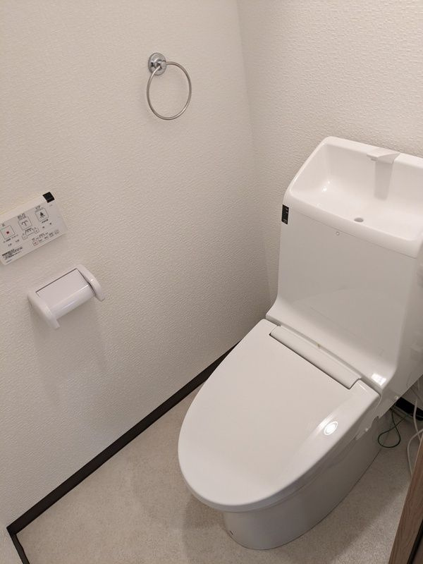 六甲篠原マンションのトイレ