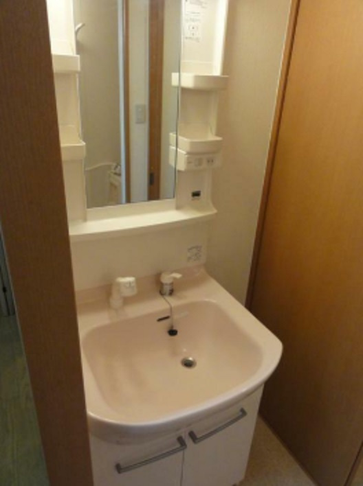 ビラフォレスト多摩川の洗面所|独立洗面台