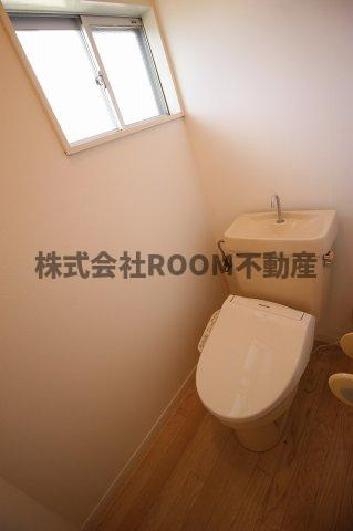 年見貸家のトイレ|トイレもきれいです