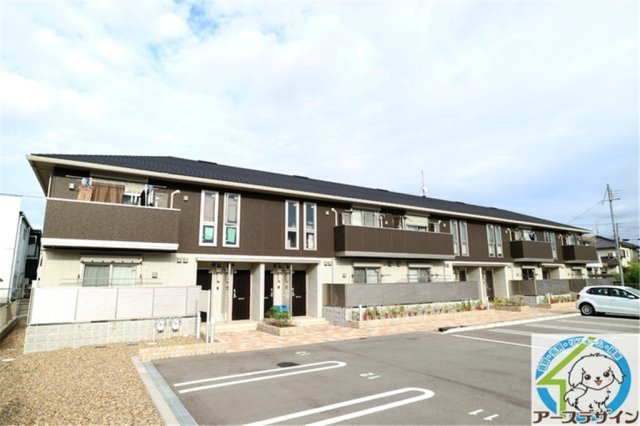 サニーコート加佐の駐車場|パース写真