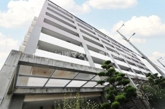 セザール平野の外観|◆落ち着いた色合いで街並みに調和しつつ、しっかりとした存在感があります♪