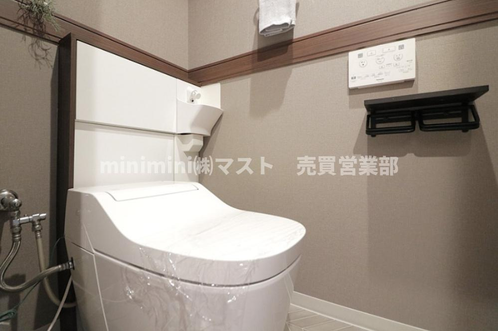 セザール平野のトイレ|◆白基調で清潔感のあるお手洗い☆
