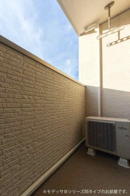 【バルコニー】 | カーサ　アニマ－レ | バルコニー付きです