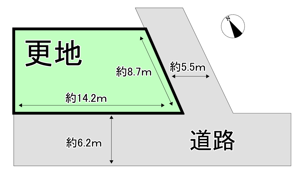 堺市堺区柏木町4丁　土地