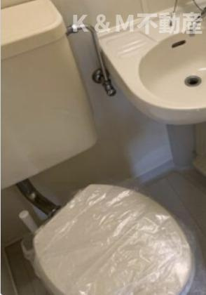 ジュネパレス松戸第１５４のトイレ|清潔感のあるトイレです