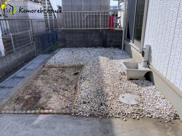 上尾市東町3丁目　中古戸建の庭|お庭で小さな家庭菜園を作ってみてもいいかもしれません♪