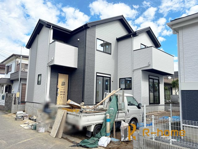 我孫子市並木12期　新築戸建て　1号棟の外観|2025年12月完成予定！近隣の同仕様完成物件をご見学いただけます♪
