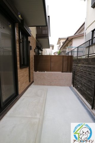 トレーフル　緑が丘の庭|パース写真