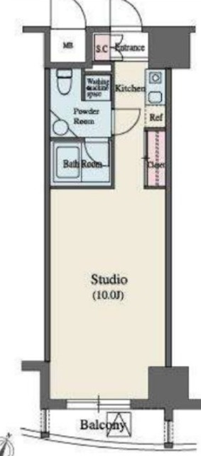渋谷区代々木１丁目の賃貸マンション