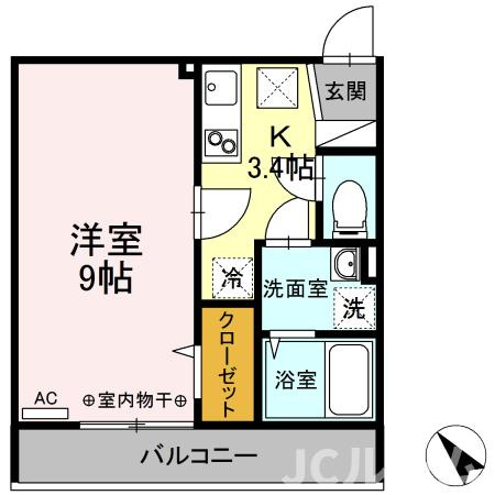 EISEN Ⅱの間取り