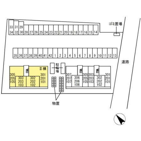 EISEN Ⅱの区画図
