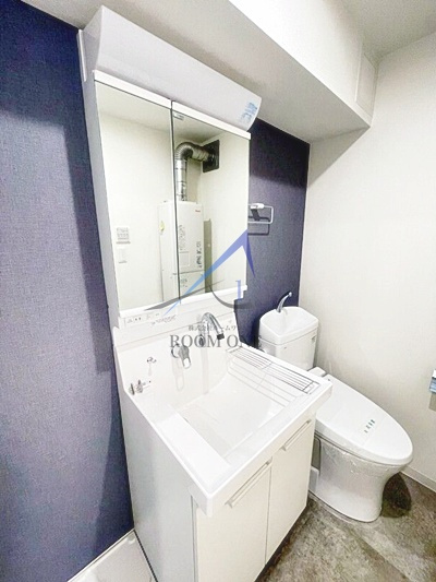 アルファキューブ上十条の洗面所|洗面台です。