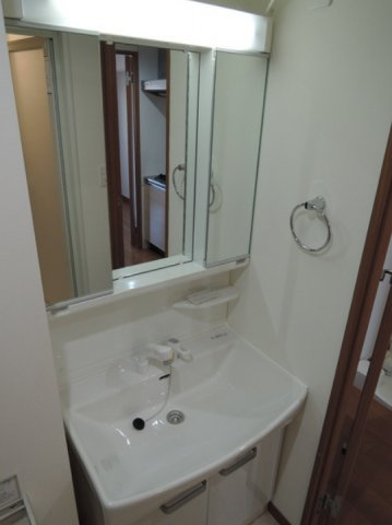 トキオ久米川タワーの独立洗面台