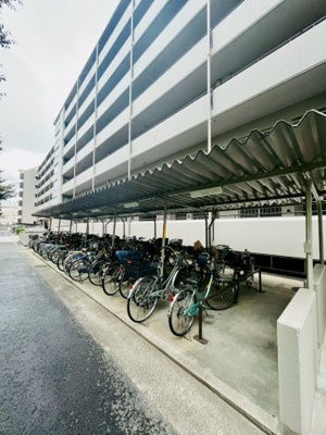 【駐輪場】 | 京橋南コーポ１号棟