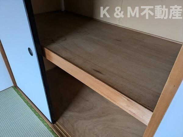 メゾンコムラの収納|収納豊富です