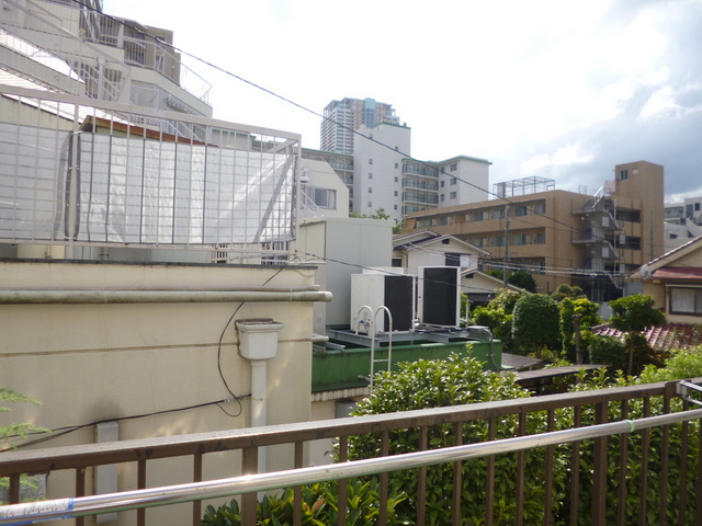 粉川マンションの展望|バルコニーから見た景色です。