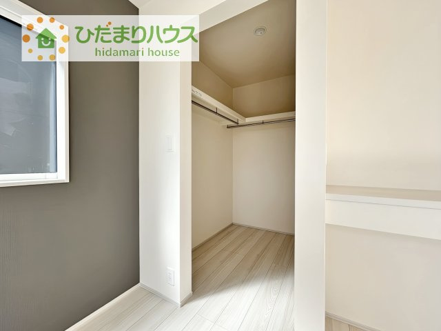 【収納】 | 牛久市さくら台1丁目4期　新築戸建　1号棟 | 季節物の衣類もスッキリ収納できる、ウォークインクローゼット完備です！！