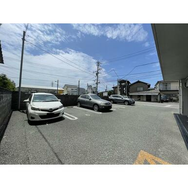 Ｌａｇｏａ湖東の駐車場