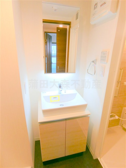 ウェルスクエアイズム蒲田@仲介手数料無料の洗面所|洗面脱衣所　独立洗面台