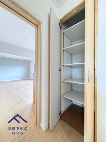 下大利団地27の収納