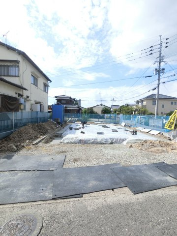 佐賀市朝日町1期1区画の外観|建築中です