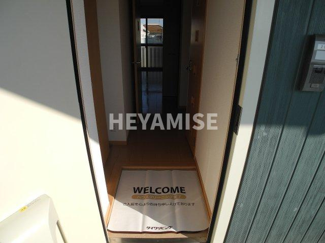 アルペジオ久原B棟の玄関