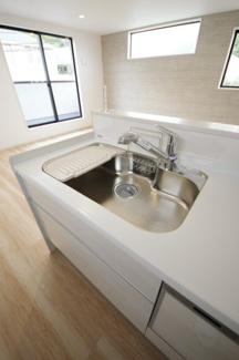 【キッチン】 | 【仲介手数料無料！！】八王子市長沼町　新築戸建て（全7棟）1号棟　3999万円