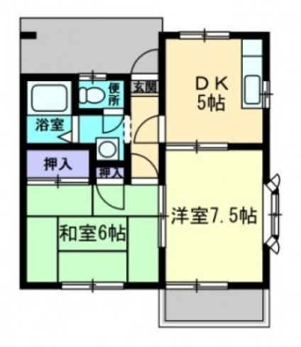【間取り】 | Ｉｔ′ｓ那珂川Ⅲ