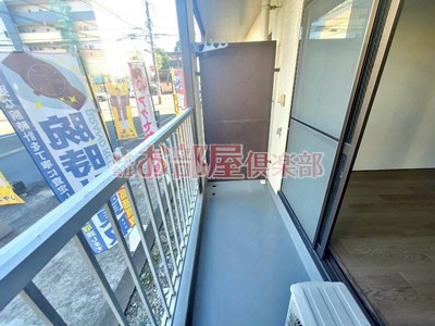 ヴィラ210のバルコニー|陽当たり良好なバルコニーです