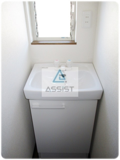 ローズハイツの独立洗面台