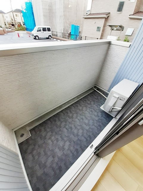 ウエスティン　リバーのバルコニー