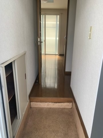 シティパレスB棟の玄関|シンプルで使いやすい玄関です