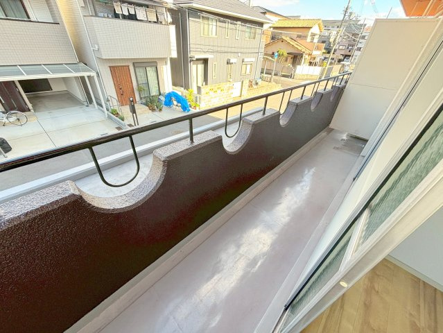 ハイツロイヤルのバルコニー