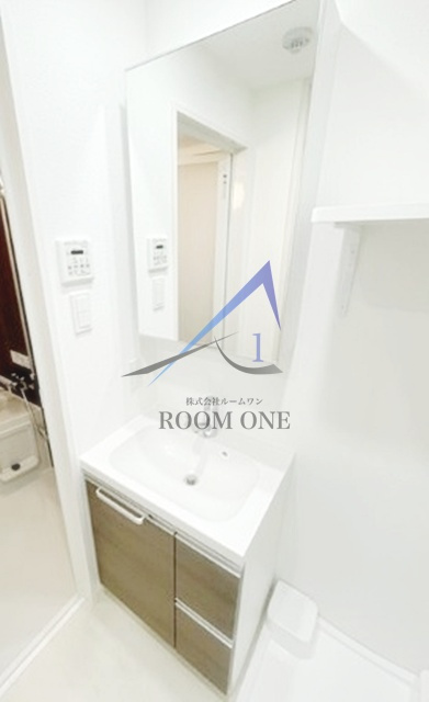 オークコートNの洗面所|洗面台です。