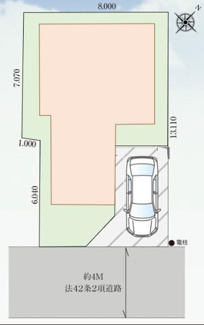 【区画図】 | さいたま市見沼区大和田１丁目　新築分譲住宅