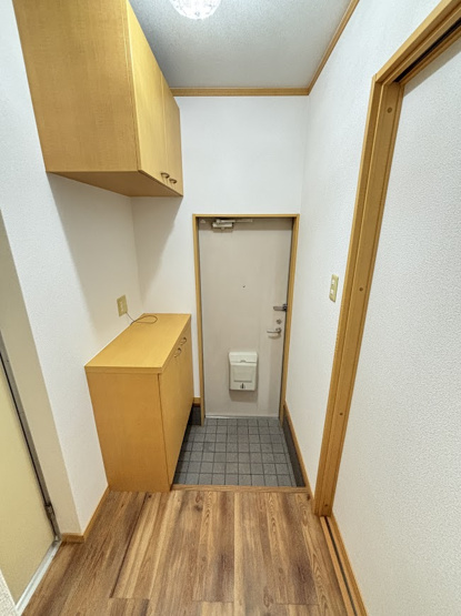 【玄関】 | 八代市古城町　1棟アパート