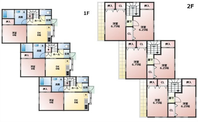 【間取り】 | 八代市古城町　1棟アパート