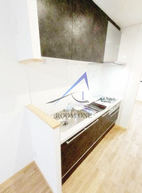 漆喰の家　高砂のキッチン|キッチンです。