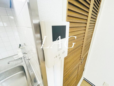 【セキュリティ】 | ライオンズマンション芝公園 | モニターつきインターホンです。